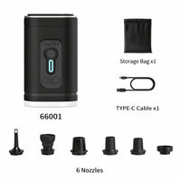 LUMIPUMP – Mini Rechargeable Air Pump with Built-In LED Illumination