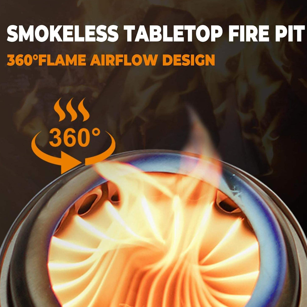 EMBERNEST – Portable Fire Bowl with Stand for Outdoor Warmth