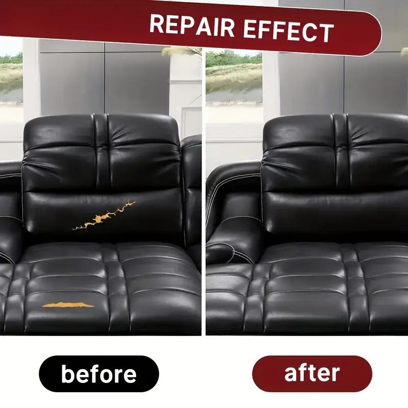 UPHOLUXE – Self-Adhering Faux Leather Repair Patch for Furniture