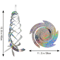 SPARKFLOW – Reflective Bird Spirals for Garden & Yard Safety