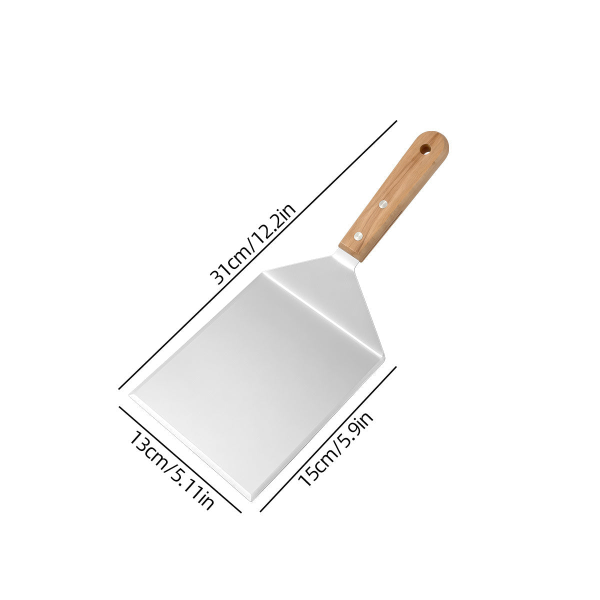 FLIPCRAFT – Ergonomic BBQ Spatula Durable Steel Build