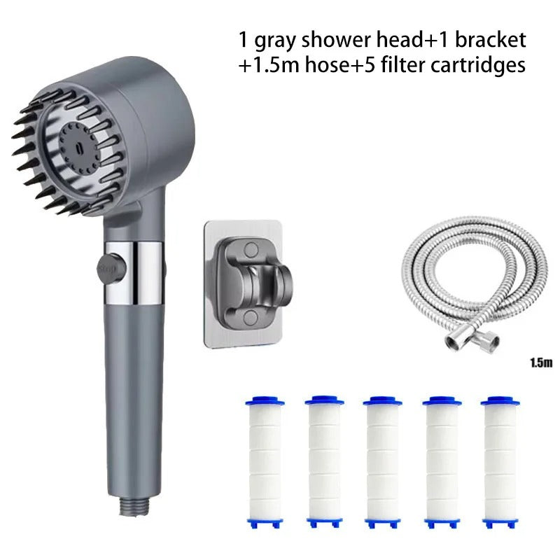 PUREJETIX – High Pressure Filter Shower Head with 3 Modes