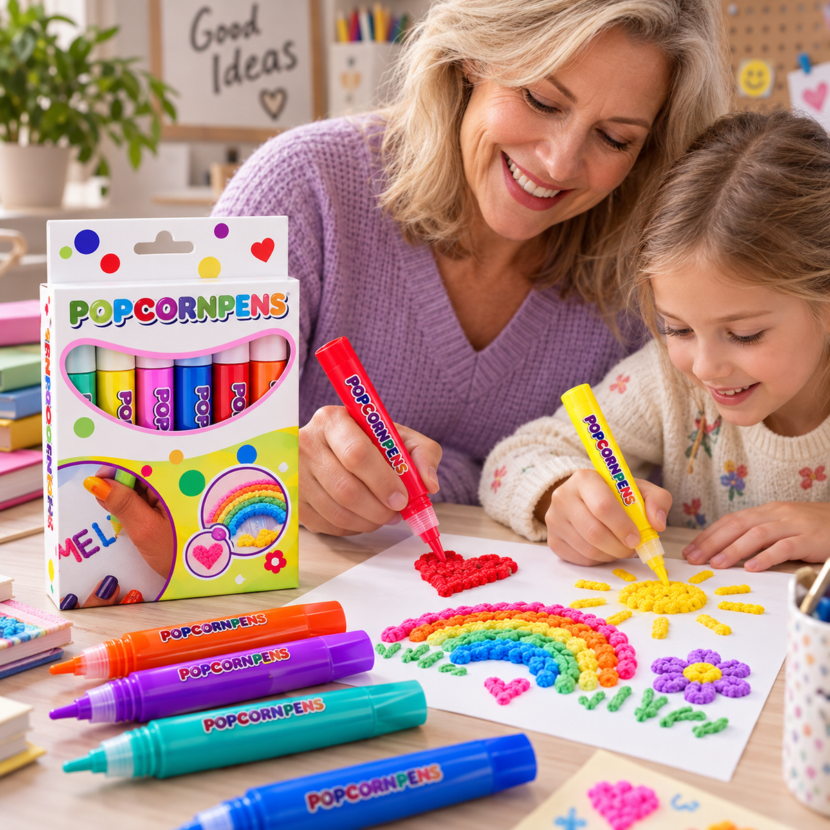 INKPUFF – 3D Puff Pens Set for Fun 3D Art Projects