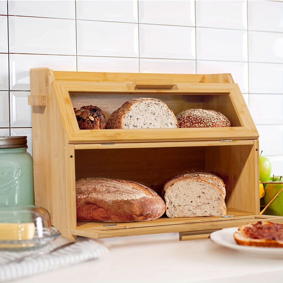 BREADZELORA – Stilfuld brødboks til et velorganiseret køkkenbord