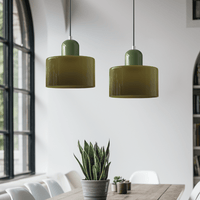 CHROMELIXA – Colorful Bauhaus Pendant Lamp for Modern Interiors