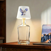 OWLYGLOW – Multifunctional LED Bottle Table Lamp with Owl Design