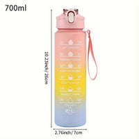 HYDRAGRAD – Gradient Water Bottle with Straw