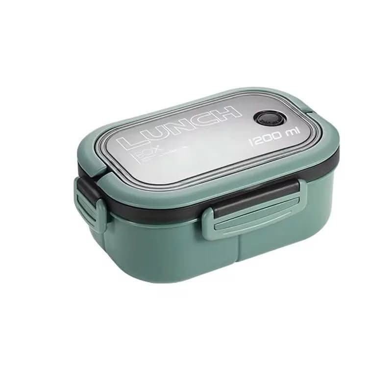 TIERMATE – Two-Tier Bento Lunch Bag with Cutlery for Easy Meals
