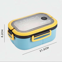 TIERMATE – Two-Tier Bento Lunch Bag with Cutlery for Easy Meals