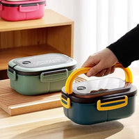 TIERMATE – Two-Tier Bento Lunch Bag with Cutlery for Easy Meals