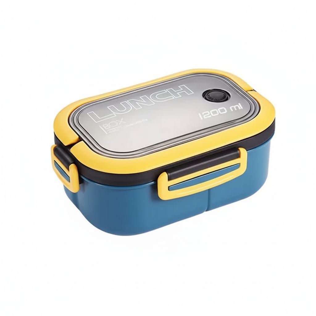TIERMATE – Two-Tier Bento Lunch Bag with Cutlery for Easy Meals