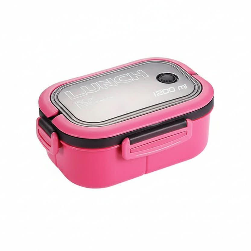 TIERMATE – Two-Tier Bento Lunch Bag with Cutlery for Easy Meals
