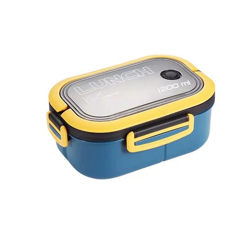 TIERMATE – Two-Tier Bento Lunch Bag with Cutlery for Easy Meals