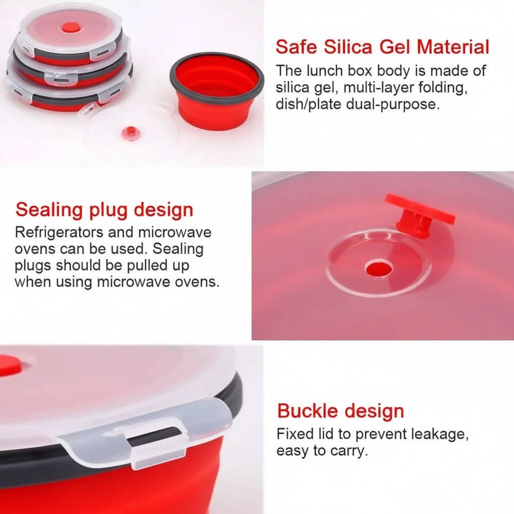 FOLDBENTO – Sammenklappelig bentomadpose med lækagesikkert design