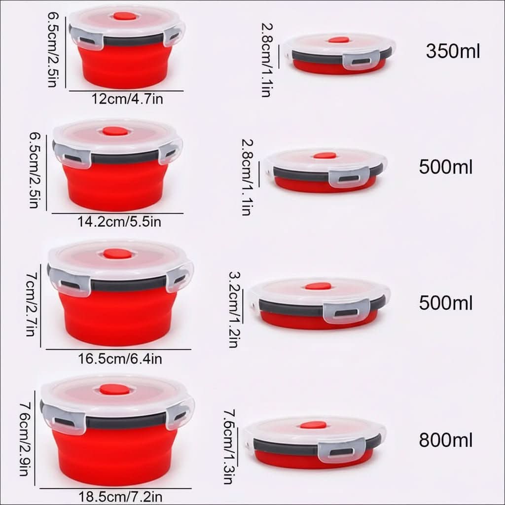 FOLDBENTO – Sammenklappelig bentomadpose med lækagesikkert design
