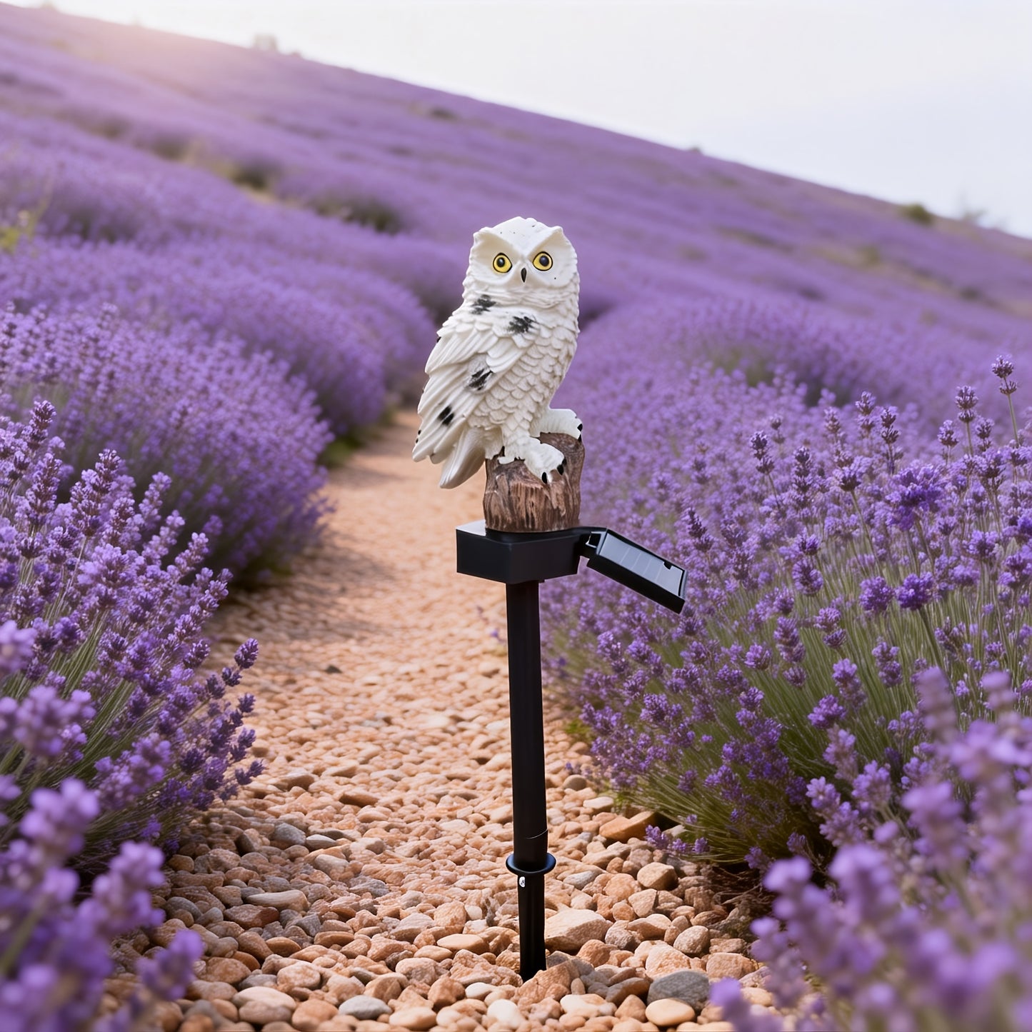 OWLGLOW – Solar LED Owl Garden Statue Light