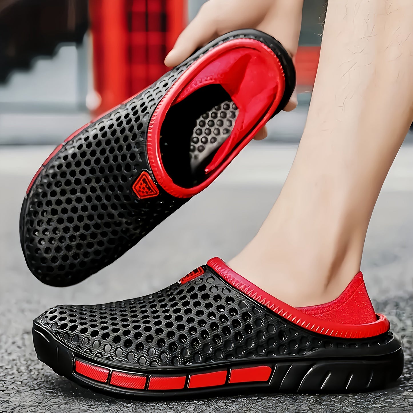 WADENEST – Herren Outdoor-Sandalen für Wasser- & Wandereinsätze