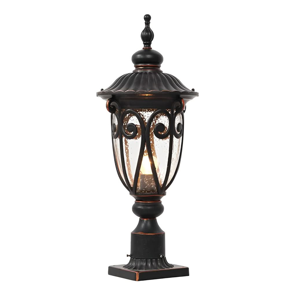 POSTELIA – Outdoor Pillar Light for Elegant Garden Ambiance