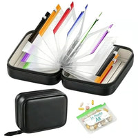 MEDVOY – Travel Pill Organizer Bag Set for Easy On-the-Go Organization