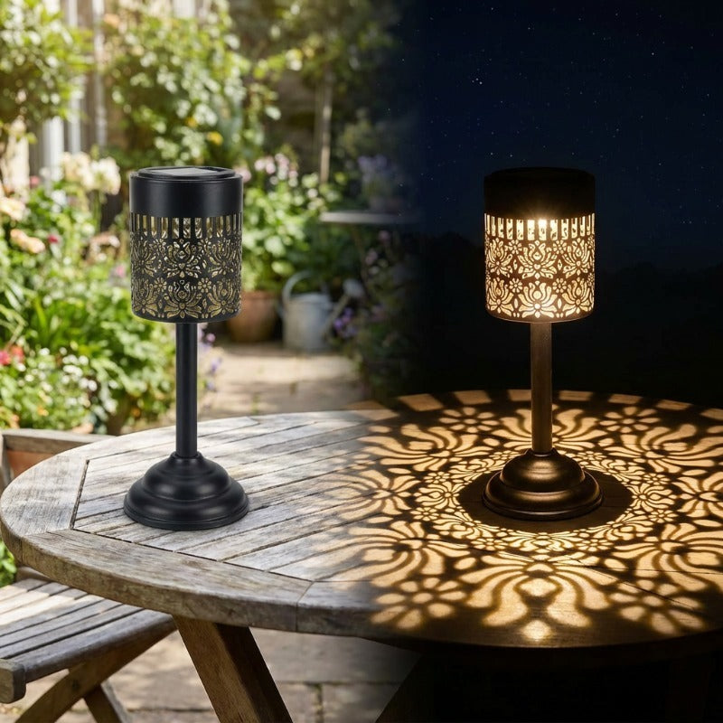 PEONIA – Solar-Powered Peony Flower Outdoor LED Garden Lamp