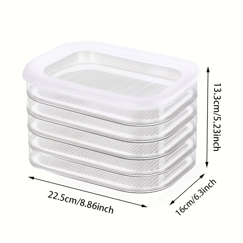 STACKNEST – Stackable Food Storage Containers for Refrigerator and Freezer Organization