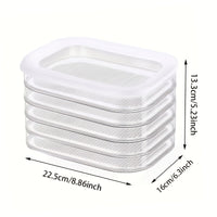 STACKNEST – Stackable Food Storage Containers for Refrigerator and Freezer Organization