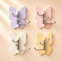 FLUTTERFIX – No-Drill Swivel Butterfly Hook for Easy Hanging