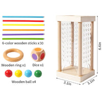BALANIXA – 3-in-1 Stacking Toy for Coordination and Concentration