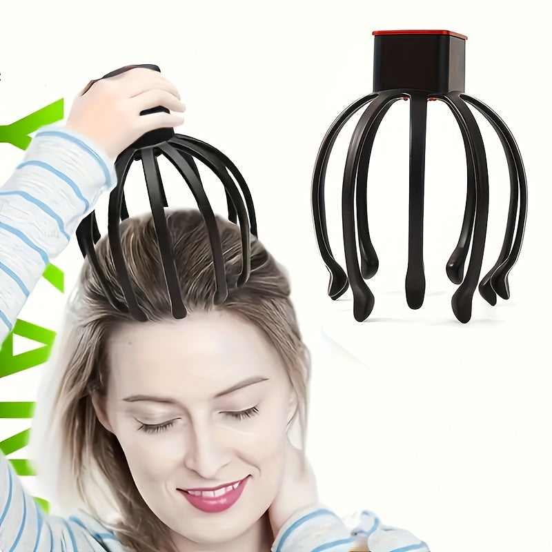 SCALPORA – Electric Octopus Claw Scalp Massager for Relaxing Head and Body Vibration Massage