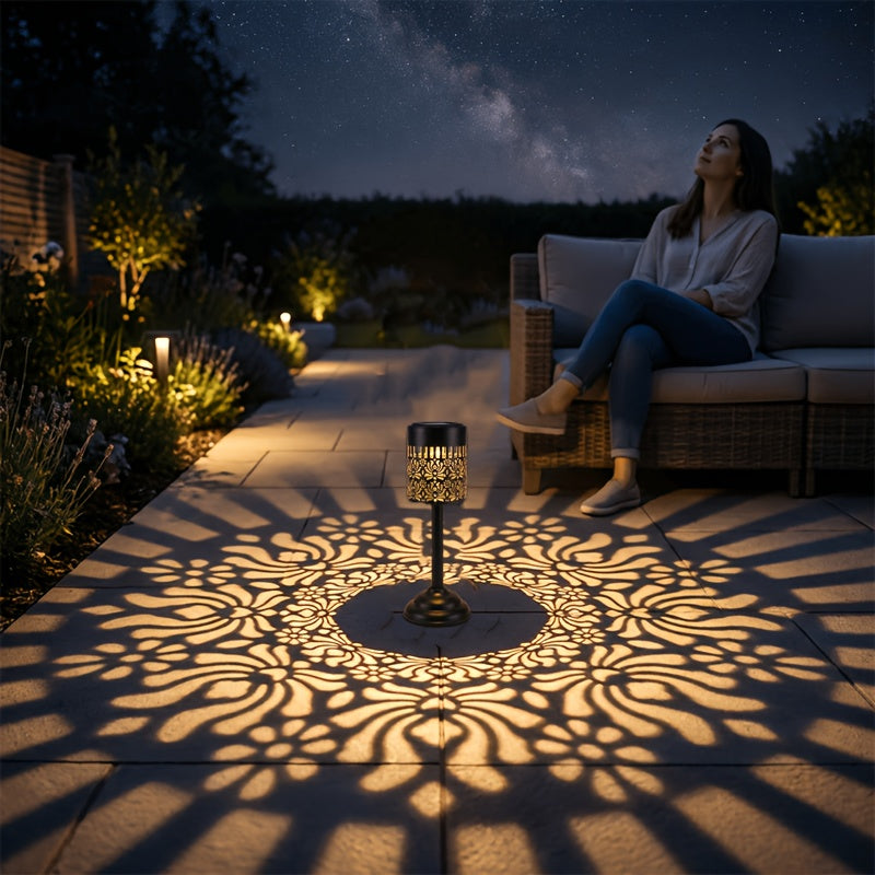 PEONIA – Solar-Powered Peony Flower Outdoor LED Garden Lamp