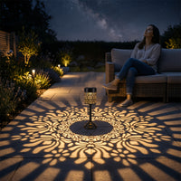 PEONIA – Solar-Powered Peony Flower Outdoor LED Garden Lamp