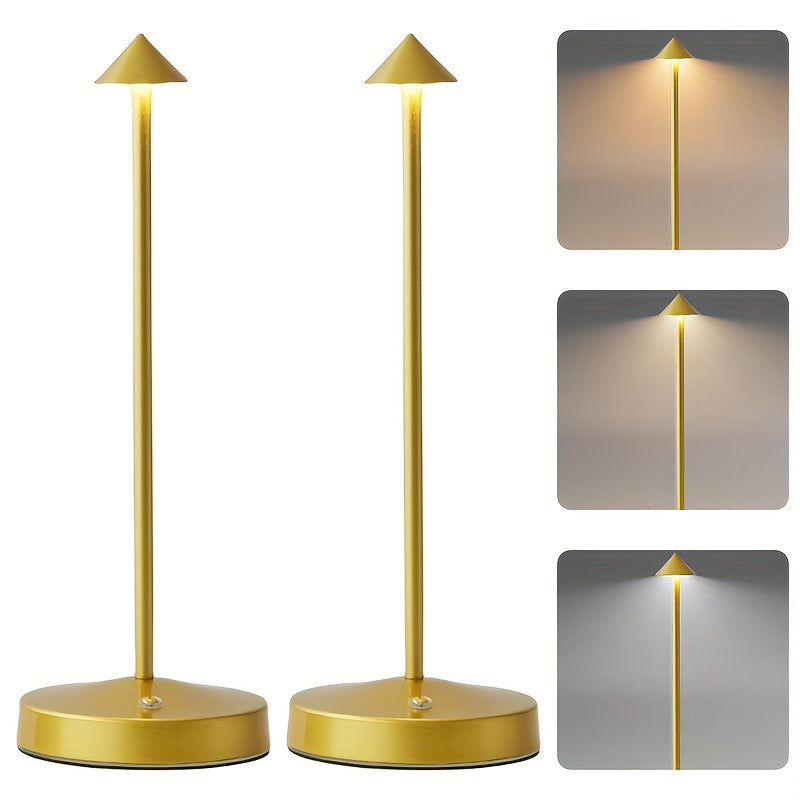 LUMIORA – Rechargeable Wireless LED Atmosphere Desk Lamp with Touch Control