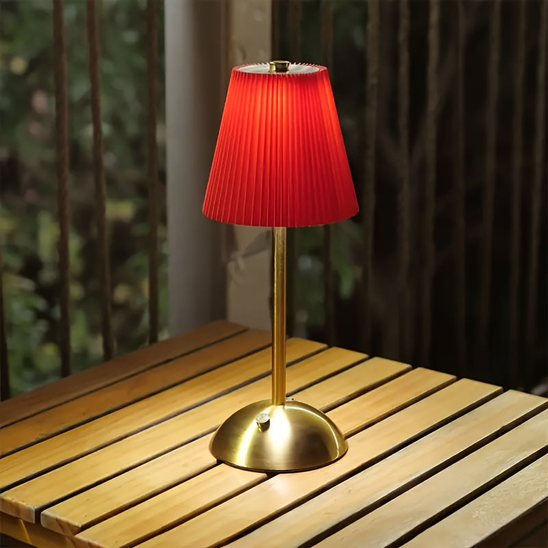 LUMISET – Portable Rechargeable LED Table Lamp Set with 3-Color Touch Control