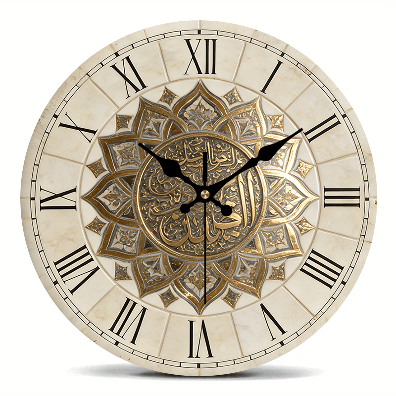 ROMEWICK Retro Roman Wooden Wall Clock