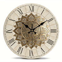 ROMEWICK Retro Roman Wooden Wall Clock