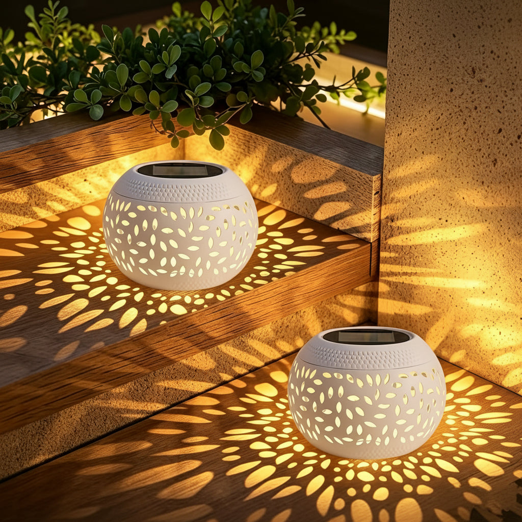 SOLARIS – Outdoor Solar Metal Table Lamp