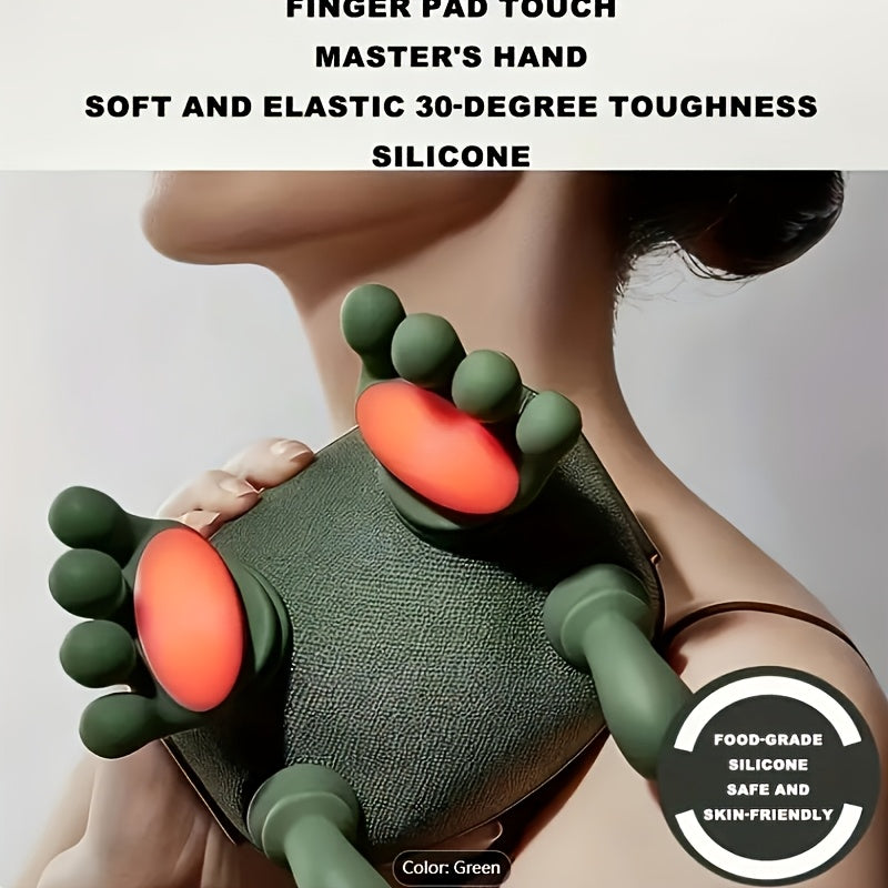 RELAXA – 8-Claw Deep Tissue Neck & Body Massager for Portable Muscle Relief and Relaxation