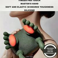 RELAXA – 8-Claw Deep Tissue Neck & Body Massager for Portable Muscle Relief and Relaxation