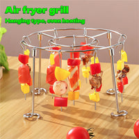 GRILLTOWER – Stainless Steel Vertical Skewer Rack Set