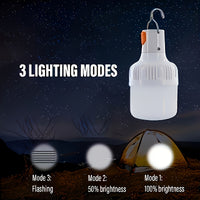EMERGLOW – LED Camping Lantern Kit for Power Outages & Outdoor Use