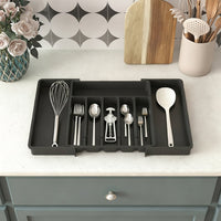 FLEXITRAY – Expandable Utensil Organizer for Kitchen Drawers