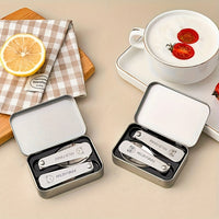 FOLDMATE – Portable Folding Fork Spoon Set