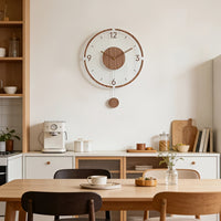 Clearwood Modern Swing Silent Wall Clock