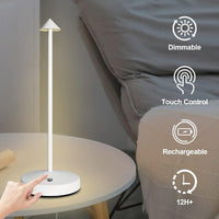 LUMIORA – Rechargeable Wireless LED Atmosphere Desk Lamp with Touch Control