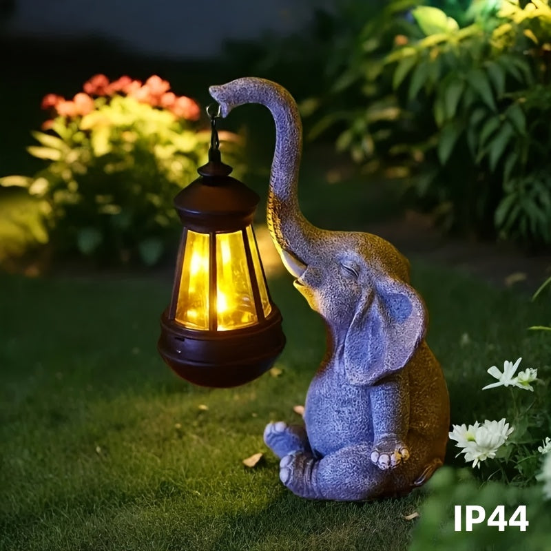 ELEGLOW – Solar Elephant Lantern Garden Light