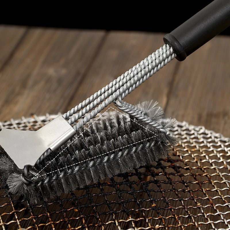 FIRECLEAN – Heavy-Duty Grill Brush Set Outdoor Cooking Tool