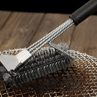 FIRECLEAN – Heavy-Duty Grill Brush Set Outdoor Cooking Tool
