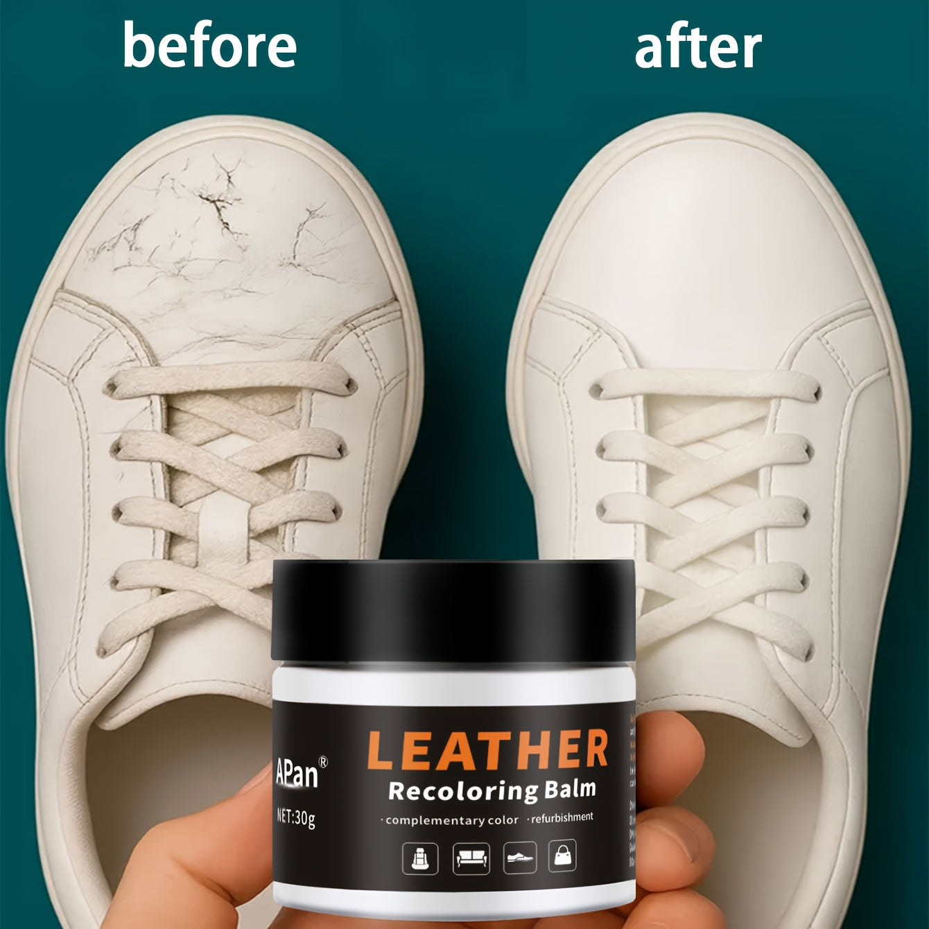 RENEWLIVA – Leather Repair Filler for Furniture & Upholstery