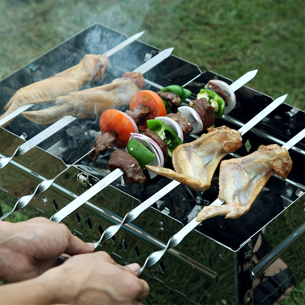 SKEWERPRO – Long Handle BBQ Skewers Set