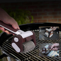 GRATECHARGE – Electric BBQ Brush with Stainless Cleaning Roller